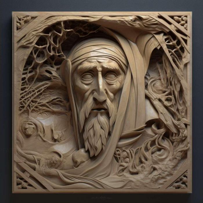 نموذج ثلاثي الأبعاد لآلة CNC 3D Art 